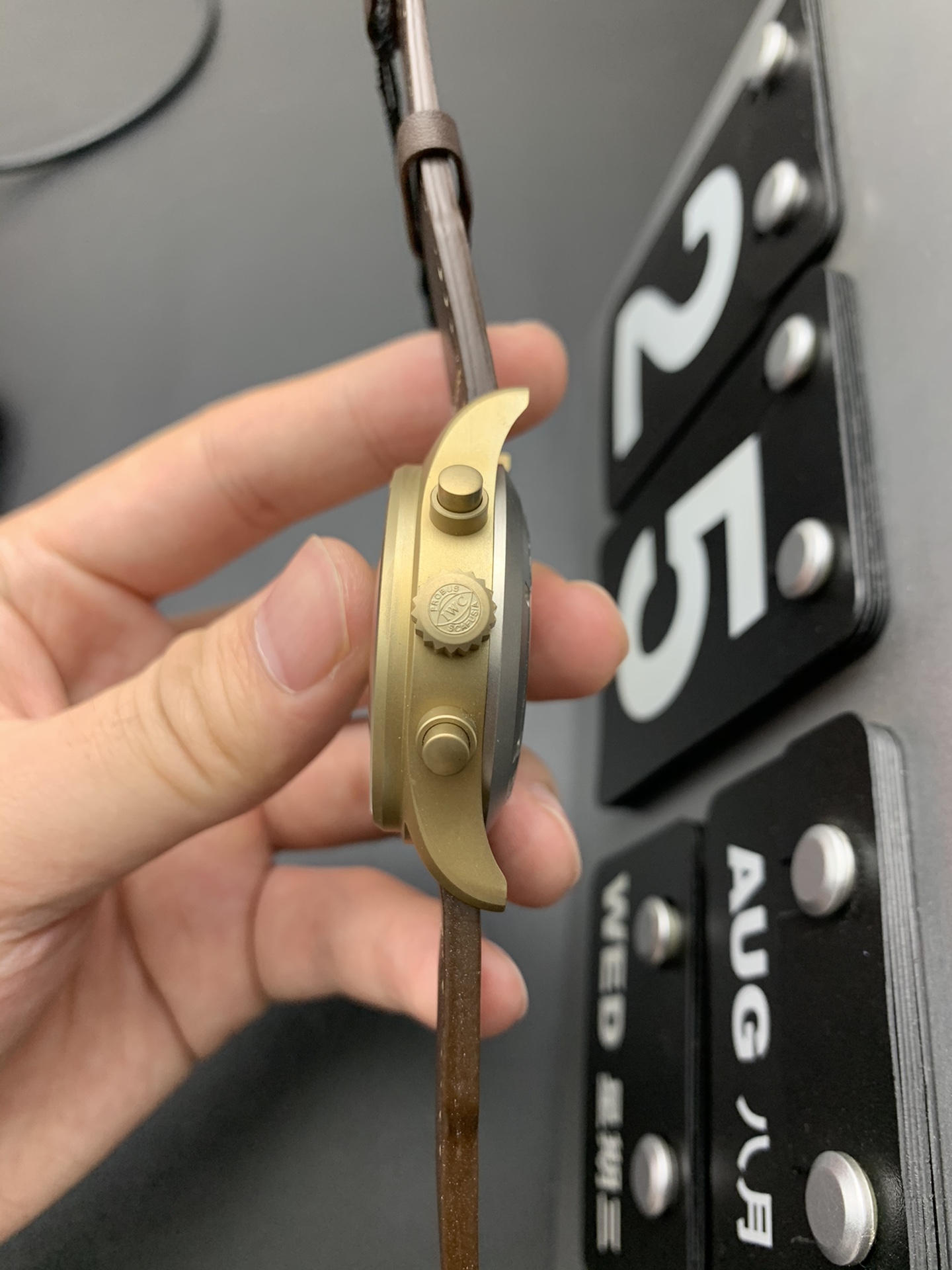 IWC 青铜飞计
