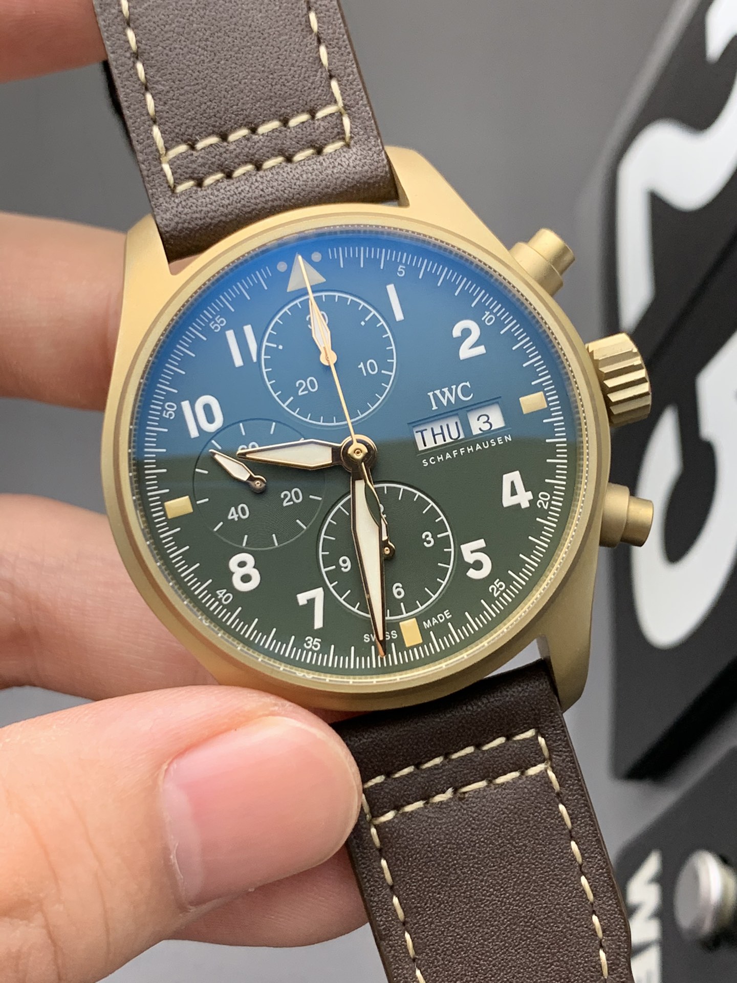 IWC 青铜飞计