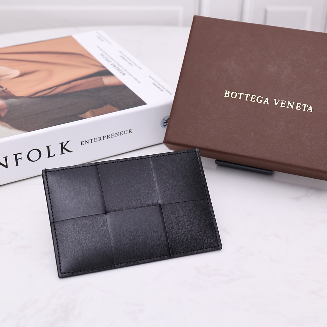 Bottega Veneta 編織牛皮 卡包 3卡位 1隔層