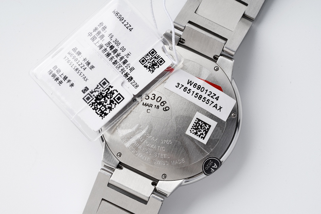 AF最强神作!卡地亚42mm蓝汽球WSBB0003男士腕表系列升级2824机芯