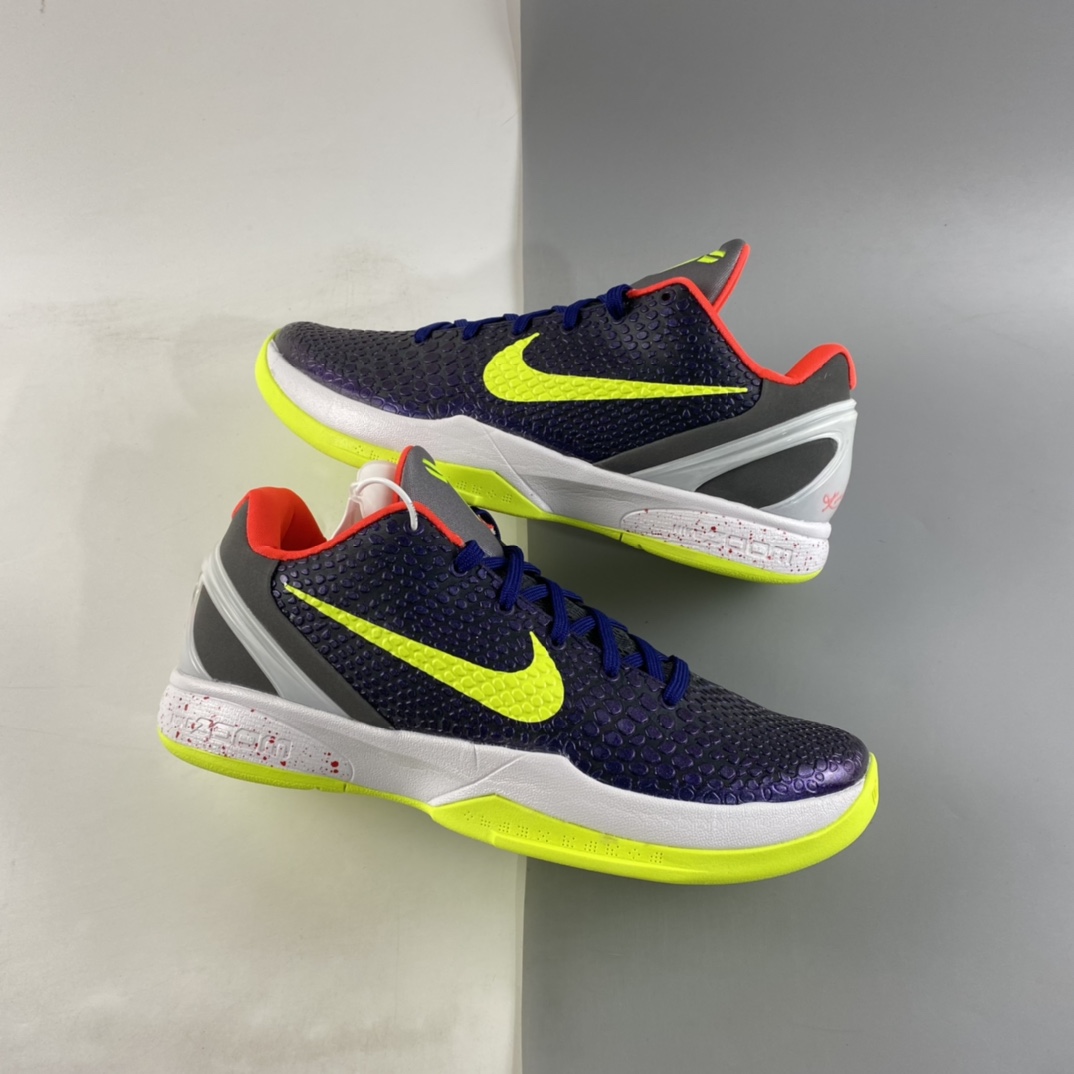 P320  NIKE Kobe VI Protro 6 科比6代 小丑 男子实战篮球鞋 446442-500