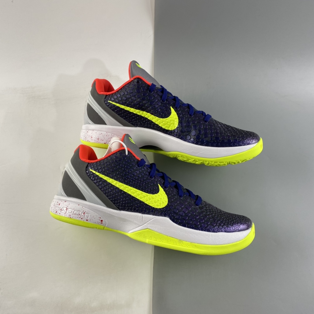 P320  NIKE Kobe VI Protro 6 科比6代 小丑 男子实战篮球鞋 446442-500