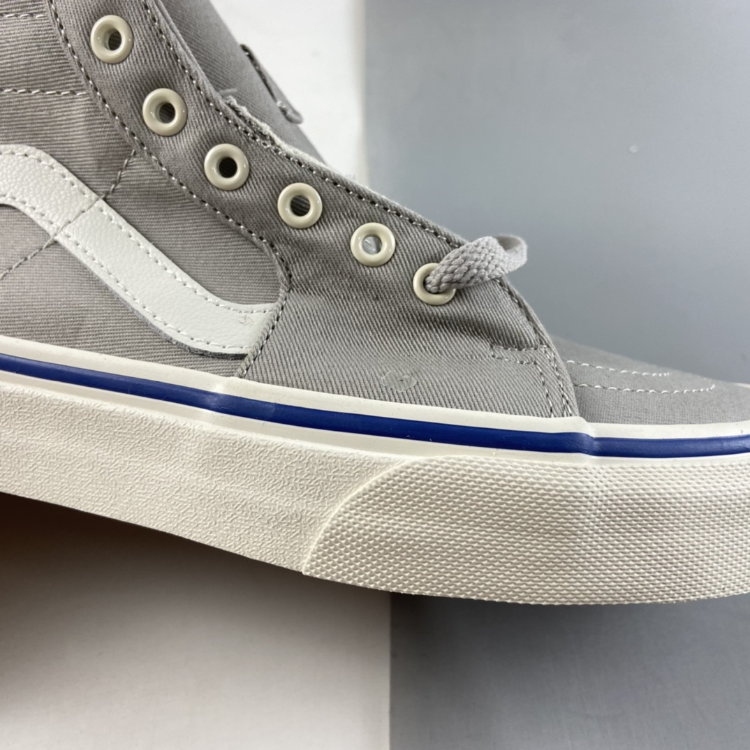 P150  Vans Sk8-Hi Slim 范斯官方侧边条纹高帮轻薄帆布高帮板鞋 VN0A4U164U4