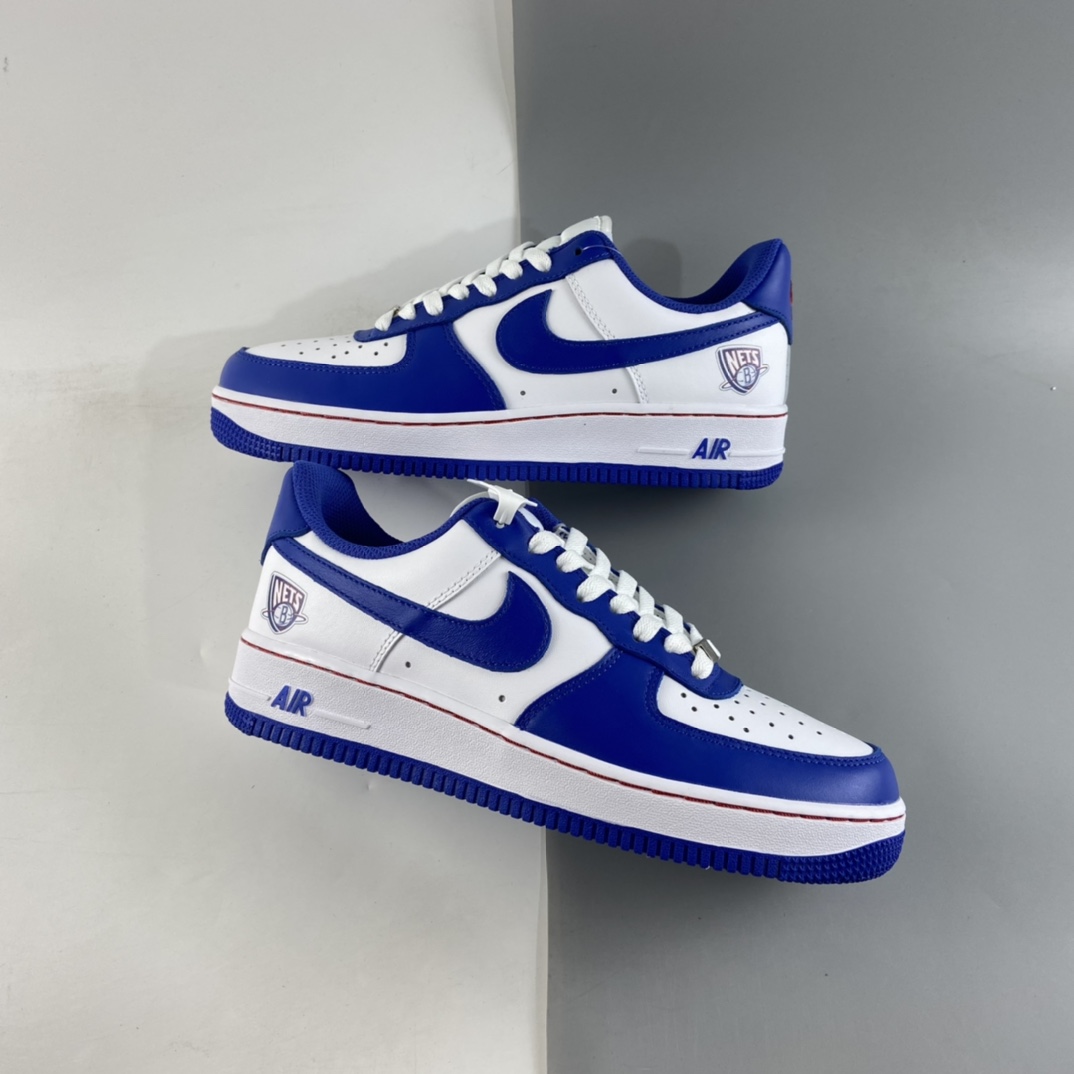P240  NIKE  Air Force 1 “Brooklyn Nets”NBA篮网队75周年纪念款 315122-141