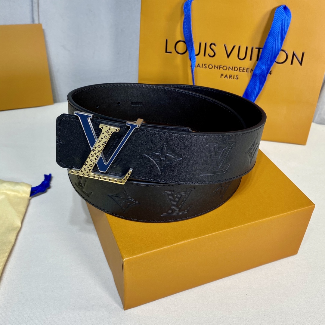 Louis Vuitton Belts Calfskin Cowhide