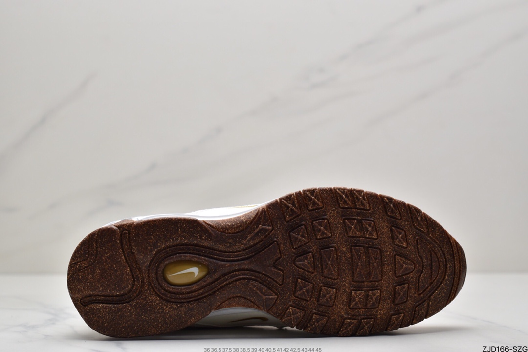 240  耐克 NIKE Air Max 97 SE ”Cork” 米白 软木塞 植物刺绣 DC3986-100