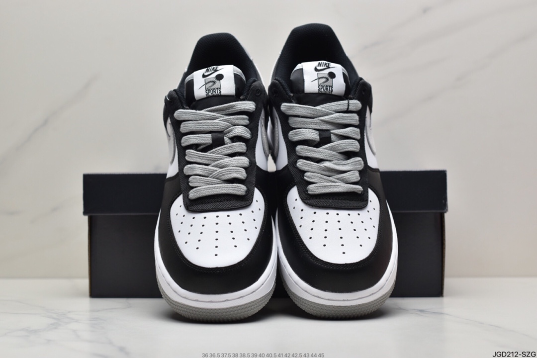 180 耐克NK Air Force 1 Low 帆布黑灰影子CT2301-001