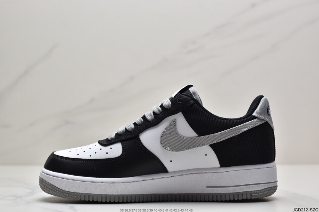180 耐克NK Air Force 1 Low 帆布黑灰影子CT2301-001