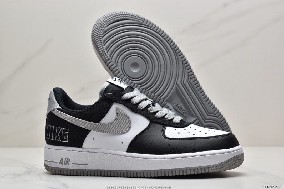 180 耐克NK Air Force 1 Low 帆布黑灰影子CT2301-001