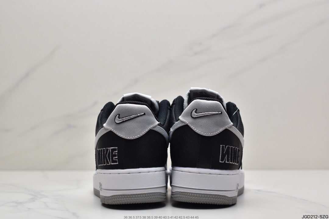 180 耐克NK Air Force 1 Low 帆布黑灰影子CT2301-001