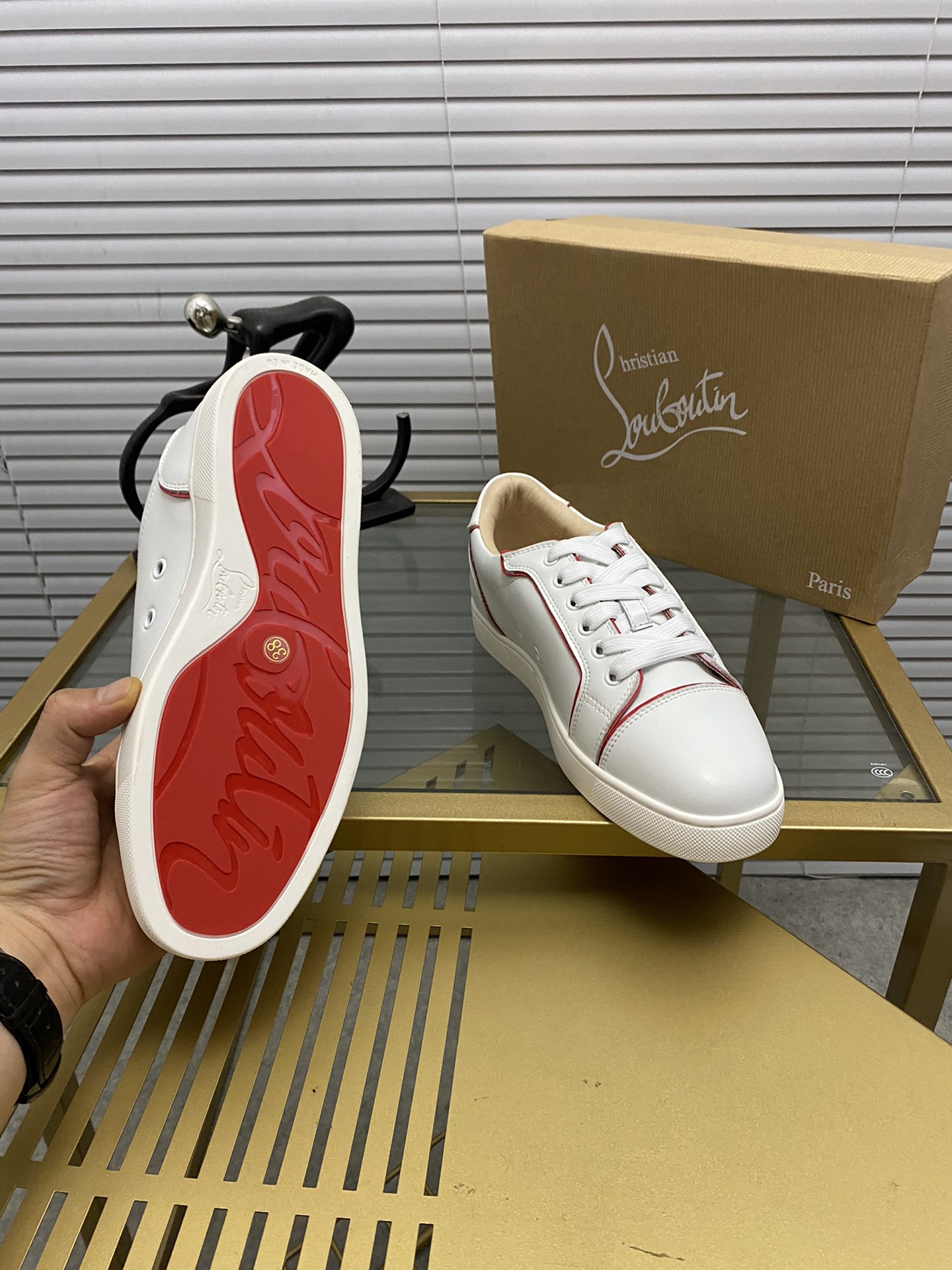 precio de fábrica. christian louboutin (CL zapatos inferiores rojos) serie de contador, parejas zapa
