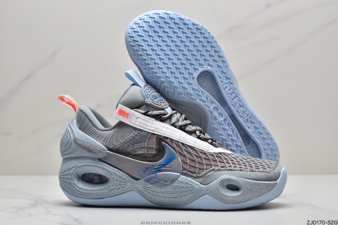 240 耐克NK COSMIC UNITY 安东尼 环保材质篮球鞋 白黑 DA6725-100