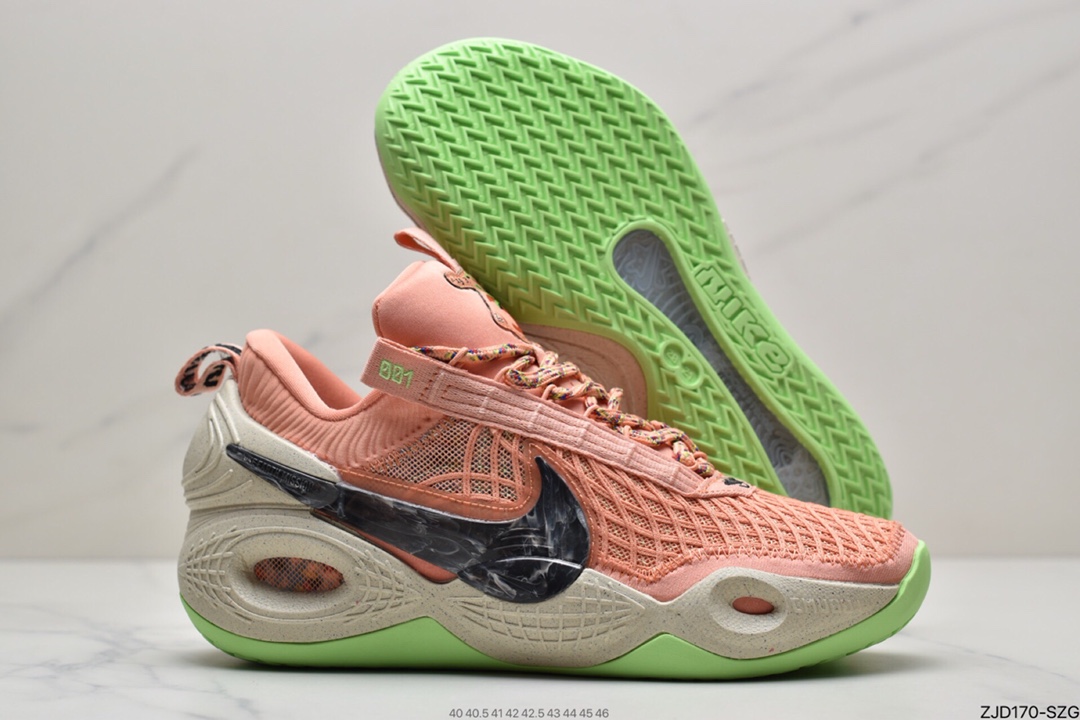 240 耐克NK COSMIC UNITY 安东尼 环保材质篮球鞋 白黑 DA6725-100