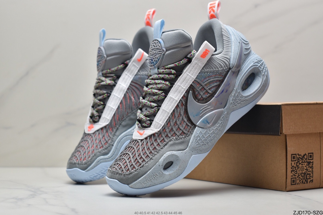 240 耐克NK COSMIC UNITY 安东尼 环保材质篮球鞋 白黑 DA6725-100