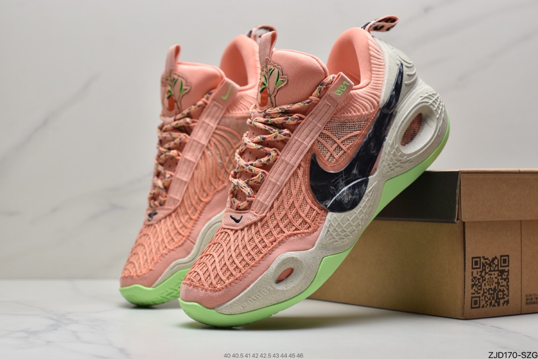 240 耐克NK COSMIC UNITY 安东尼 环保材质篮球鞋 白黑 DA6725-100