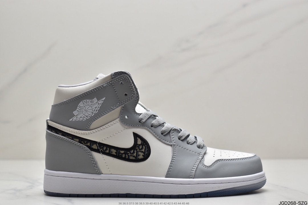 180 耐克NIKE Air Jordan 1 Retro Mid”White Camo”AJ1乔丹一代篮球鞋DC9035-100