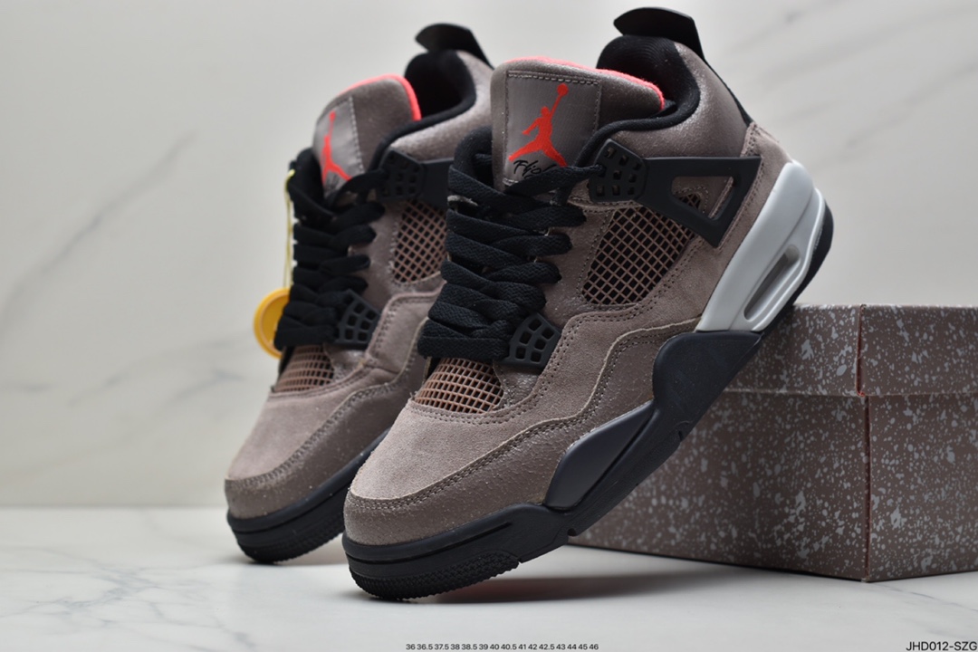190 Nike Air Jordan 4 Retro”Taupe Haze”AJ4代中帮复古休闲运动文化篮球鞋DB0732-200