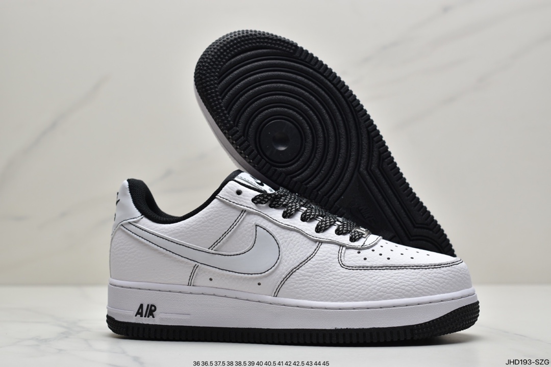190 Air Force 1 ’07 黑白反光缝线 原楦头原纸板 纯正空军板鞋CN2896-104-莆田鞋,莆田鞋货源,高仿鞋,高仿鞋货源,安福档口,莆田高仿鞋,莆田鞋批发,高仿鞋批发,莆田高仿运动鞋,高仿运动鞋,莆田运动鞋 190 Air Force 1 ’07 黑白反光缝线 原楦头原纸板 纯正空军板鞋CN2896-104