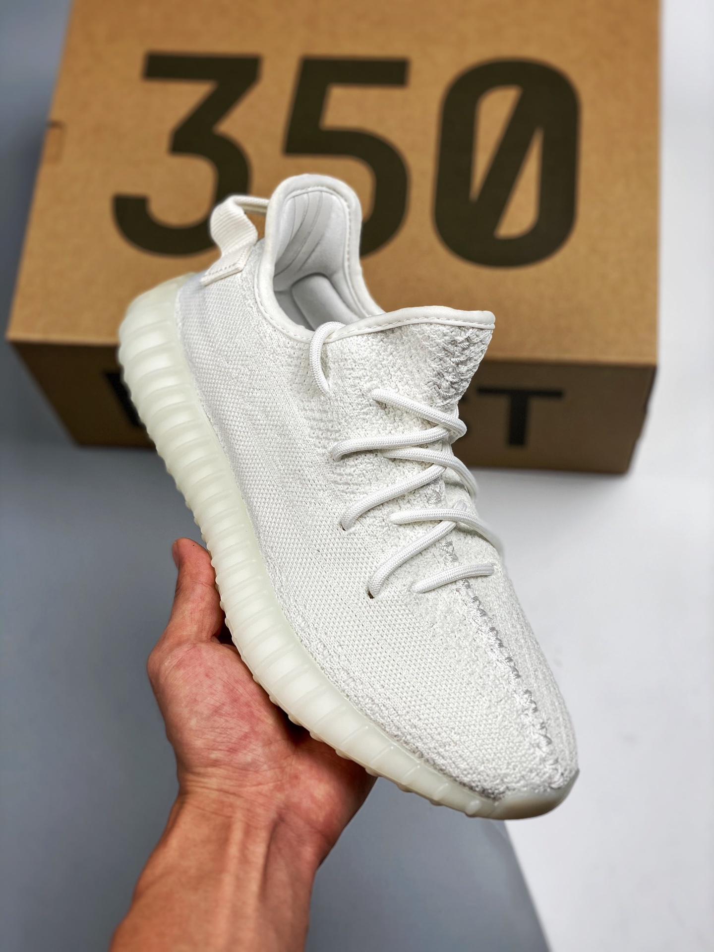 Canal exclusivo, versión original pura verificable Yeezy 350V2 "Black" blanco helado 🔝probado sin probabilid…