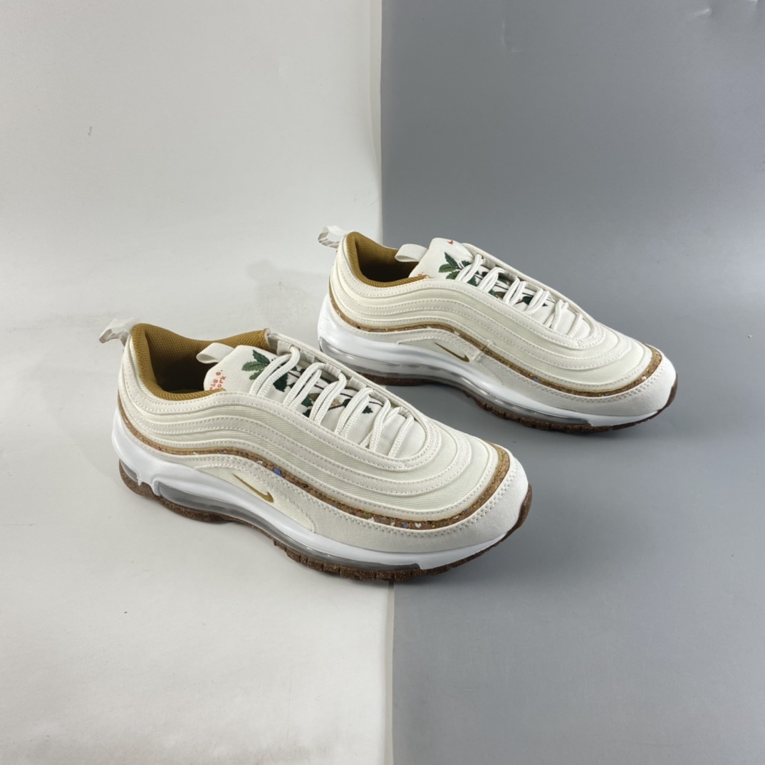 P240  NIKE Air Max 97 时尚休闲弹头气垫跑鞋 DC4012-100