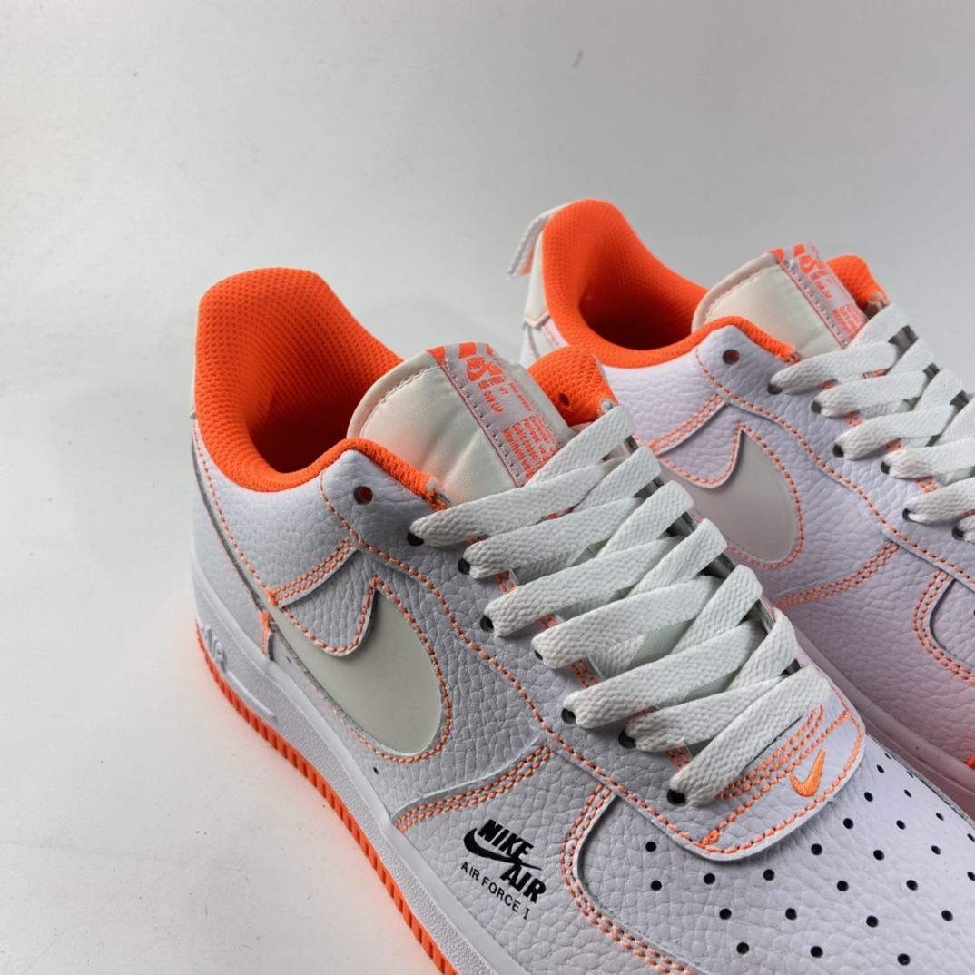 P220  NIKE Air Force 1 Premium “Mirinda Orange”空军一号典经板鞋“美年达” CV3039-103