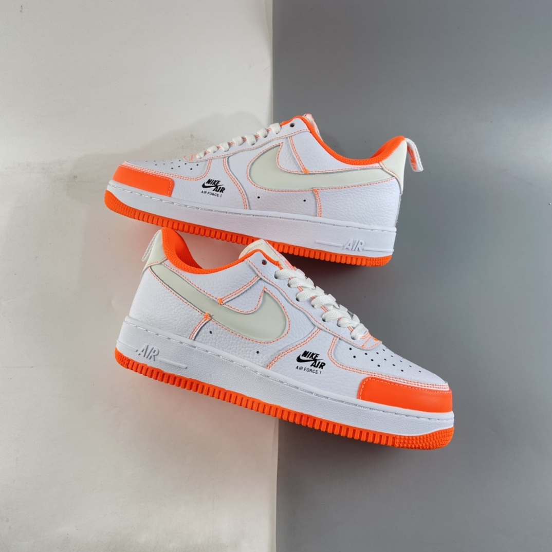 P220  NIKE Air Force 1 Premium “Mirinda Orange”空军一号典经板鞋“美年达” CV3039-103