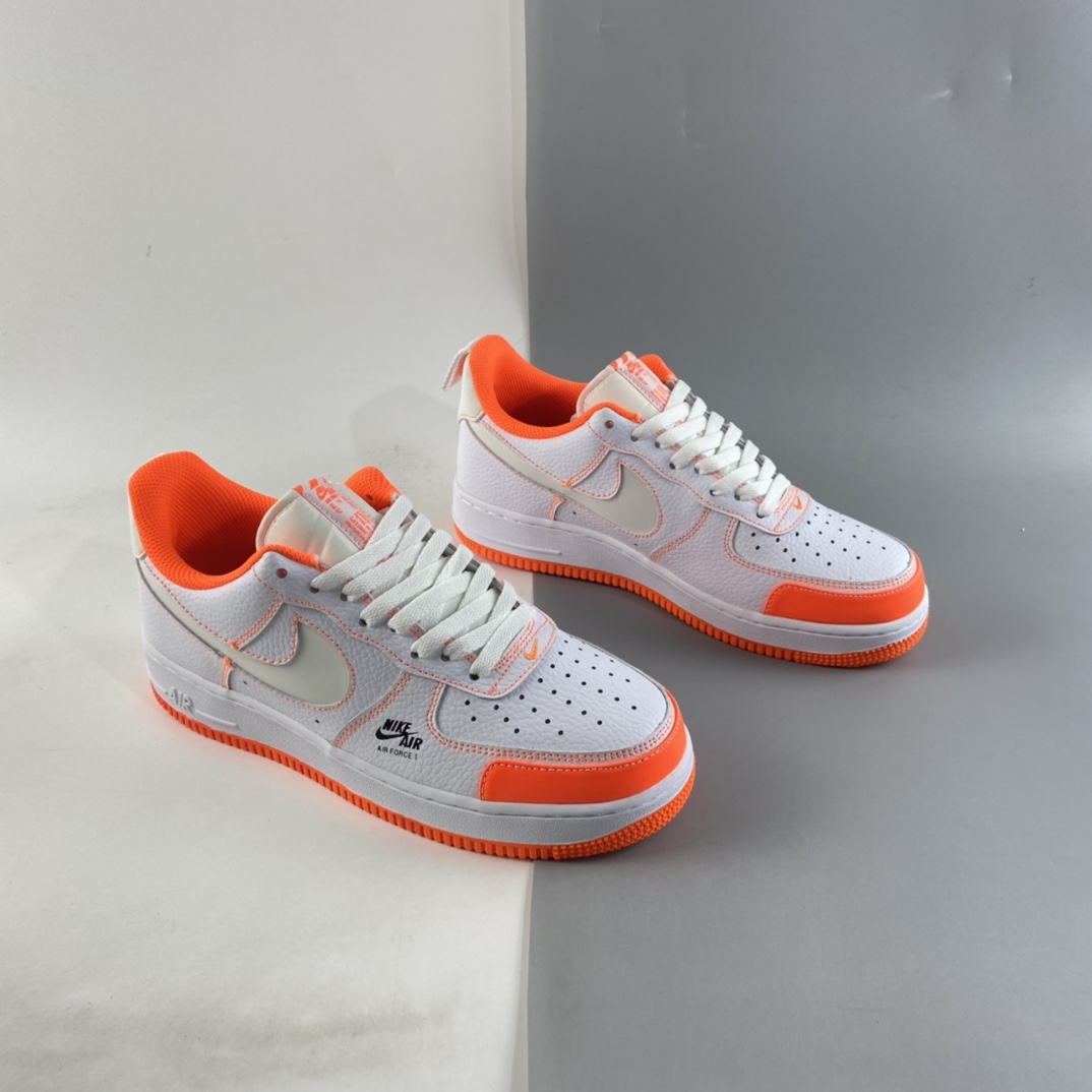 P220  NIKE Air Force 1 Premium “Mirinda Orange”空军一号典经板鞋“美年达” CV3039-103