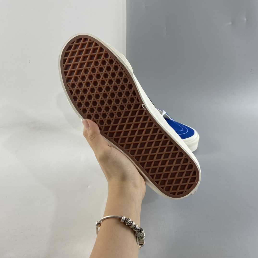 P160  Vans SK8-Hi 安纳海姆系列 范斯官方 蓝白拼色高帮硫化板鞋 VNOA38GF4UJ