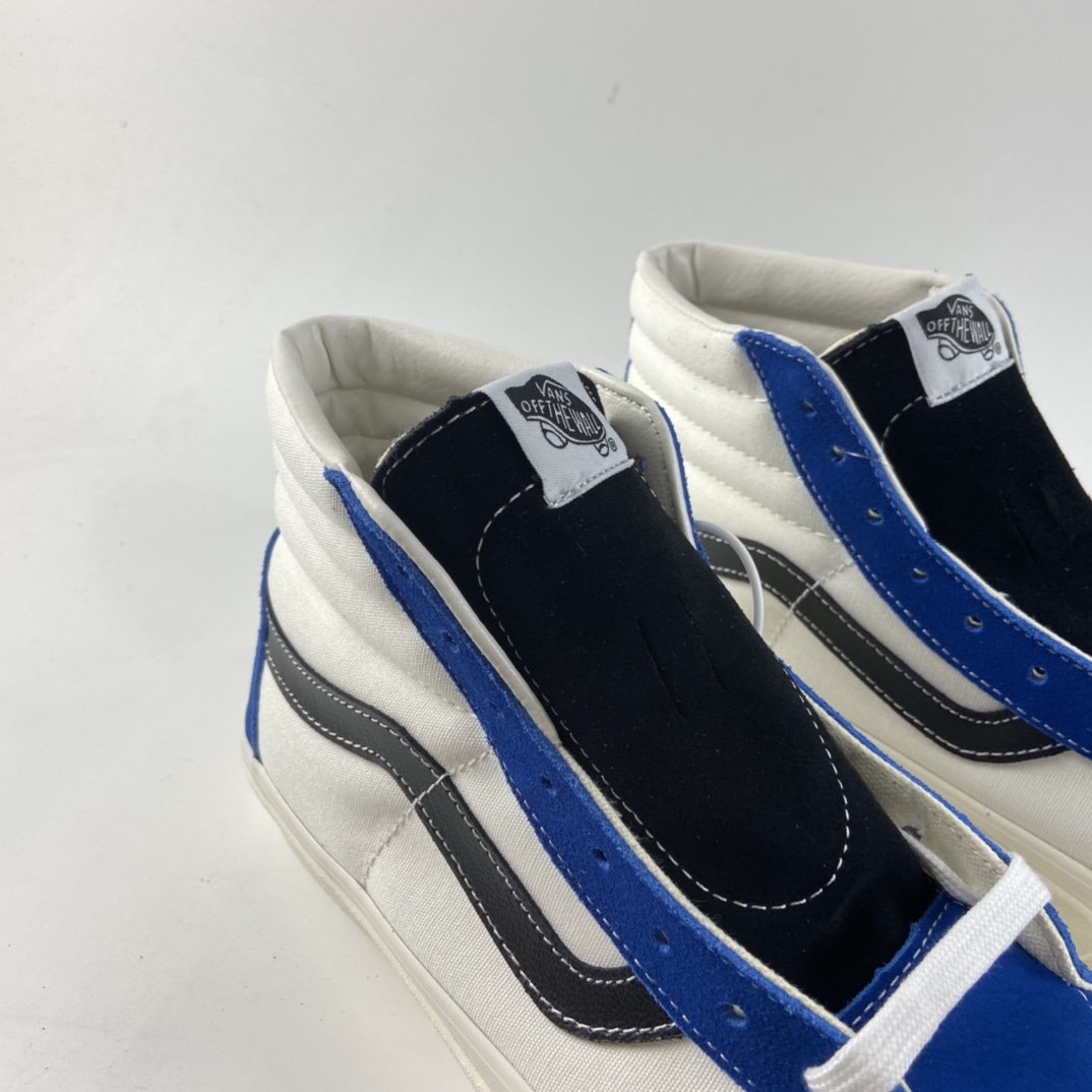 P160  Vans SK8-Hi 安纳海姆系列 范斯官方 蓝白拼色高帮硫化板鞋 VNOA38GF4UJ