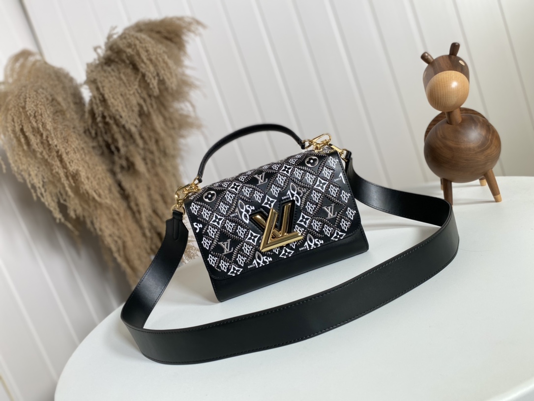 Louis Vuitton Bags Handbags Embroidery Calfskin Cowhide LV Twist M57442