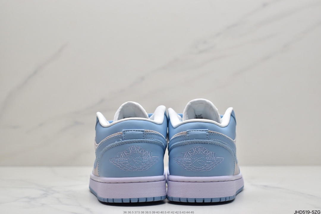 190 Nike Wmns Air Jordan 1 Low”Wmns Air Jordan 1 Low”White Wolf Grey”AJ1乔丹一代DC0774-050