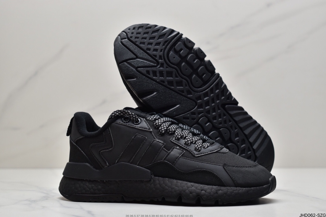 190 阿迪达斯 Adidas Nite Jogger 2019 boost复古休闲运动跑鞋FZ3661