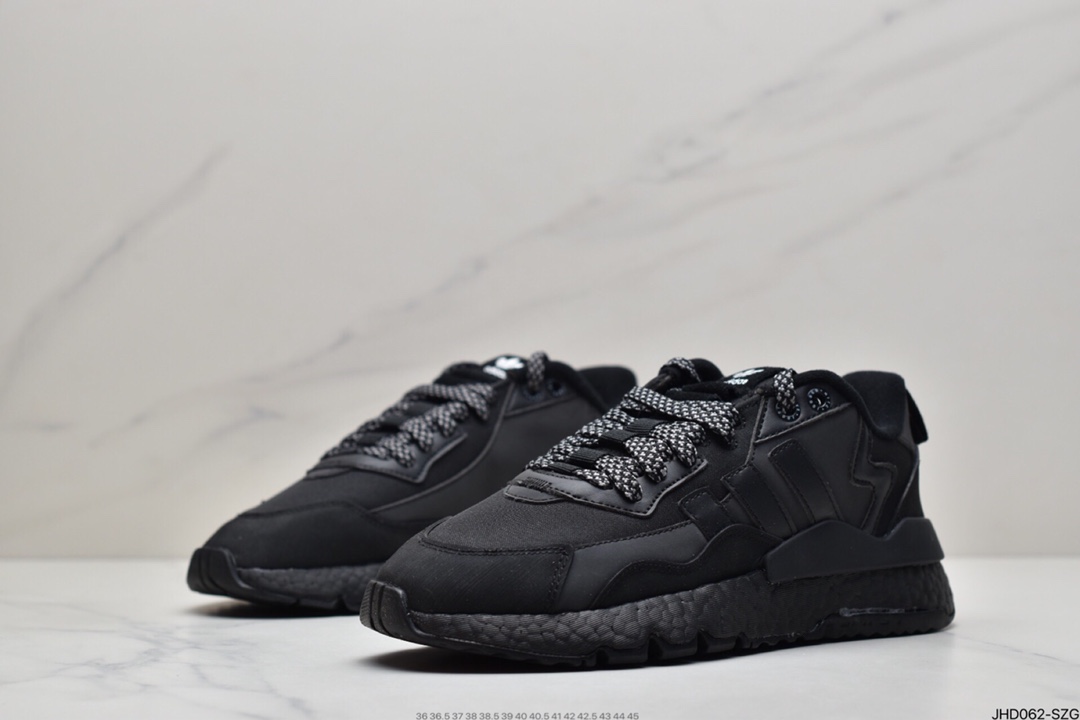 190 阿迪达斯 Adidas Nite Jogger 2019 boost复古休闲运动跑鞋FZ3661