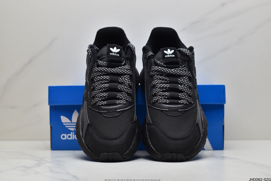 190 阿迪达斯 Adidas Nite Jogger 2019 boost复古休闲运动跑鞋FZ3661