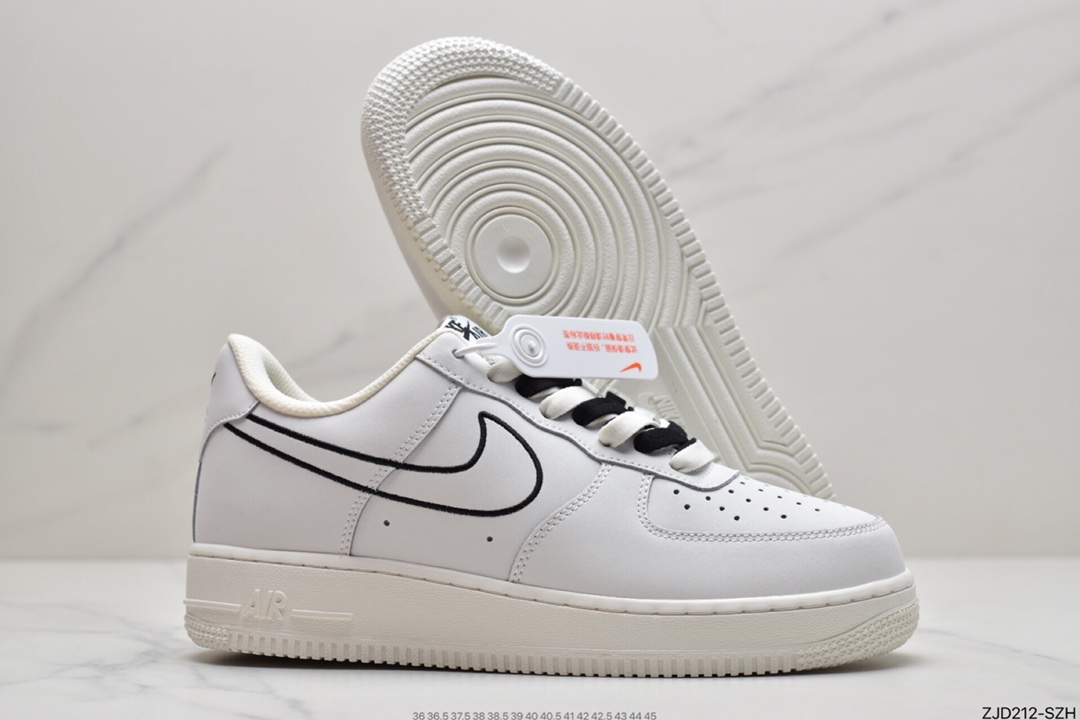 240 耐克Nike Air Force 1 Low  空军一号低帮百搭休闲运动板鞋CL6326-158