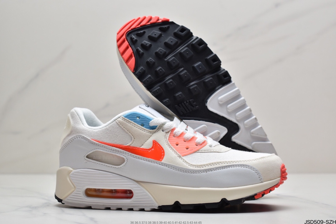 200 耐克NIKE AIR MAX90 FlyEase MAX90经典款复古缓震气垫跑步鞋DA5562-001