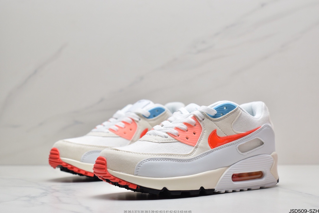 200 耐克NIKE AIR MAX90 FlyEase MAX90经典款复古缓震气垫跑步鞋DA5562-001