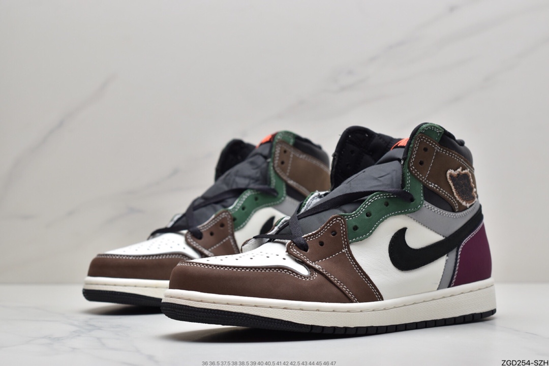 290  Air Jordan 1 Retro High OG  ”Hand Crafted”  彩色拼接 DH3097ZR