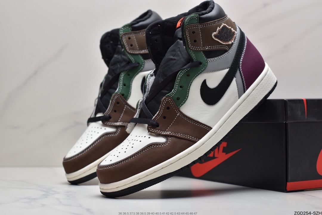 290  Air Jordan 1 Retro High OG  ”Hand Crafted”  彩色拼接 DH3097ZR