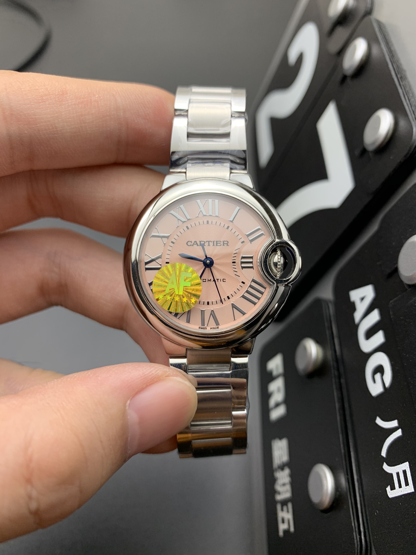 Cartier AF 33机械粉气球