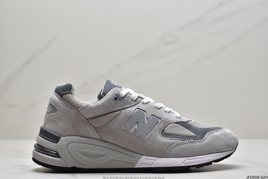 170 NB新百伦New Balance 990v2高端美产系列经典复古休闲运动慢跑鞋：M990BK2 M990GR2 M990NV2