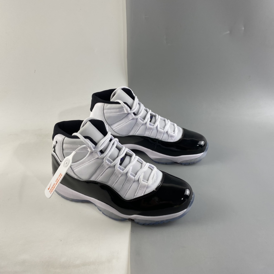 P380  Air Jordan 11Concord AJ11乔丹11代高帮篮球鞋 378037-100