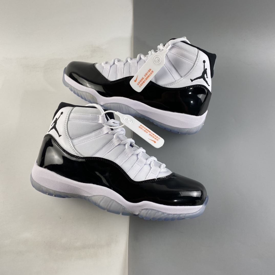 P380  Air Jordan 11Concord AJ11乔丹11代高帮篮球鞋 378037-100