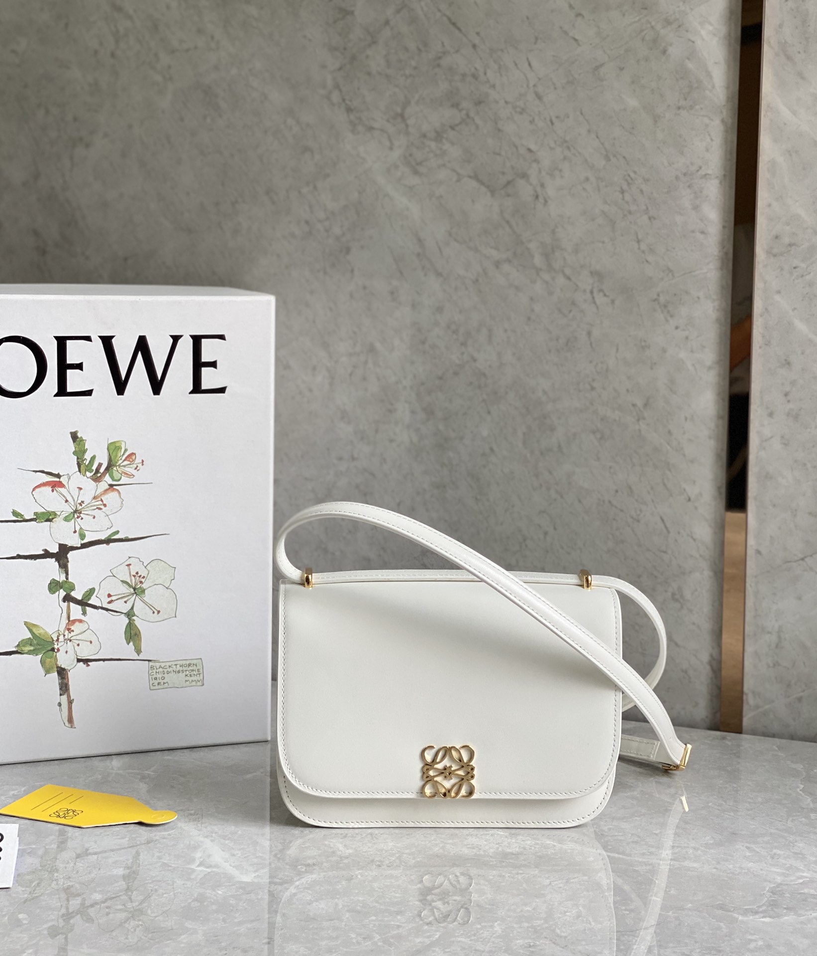 LOEWE罗意威 最新款Goya Bag 小号白色0666