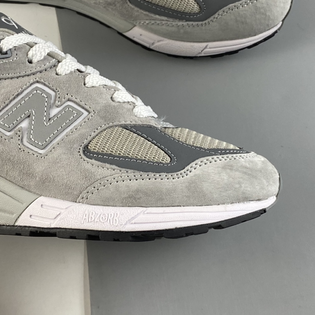 P160  New Balance 990 元祖灰 高端美产系列经典复古休闲运动慢跑鞋 W990GR2