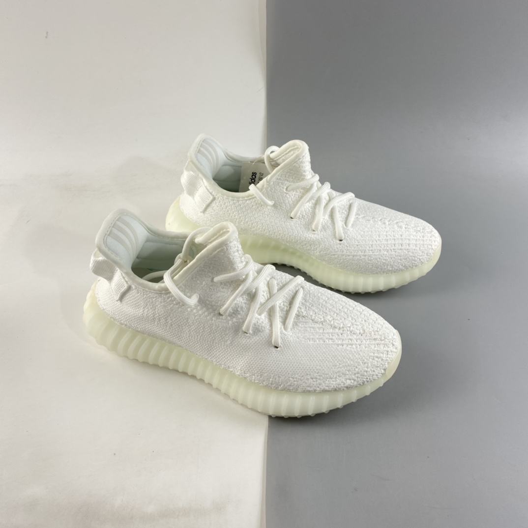 130 Ad Yeezy 350 Boost V2 阿迪达斯椰子350百搭轻便爆米花中底休闲运动慢跑鞋CP9366