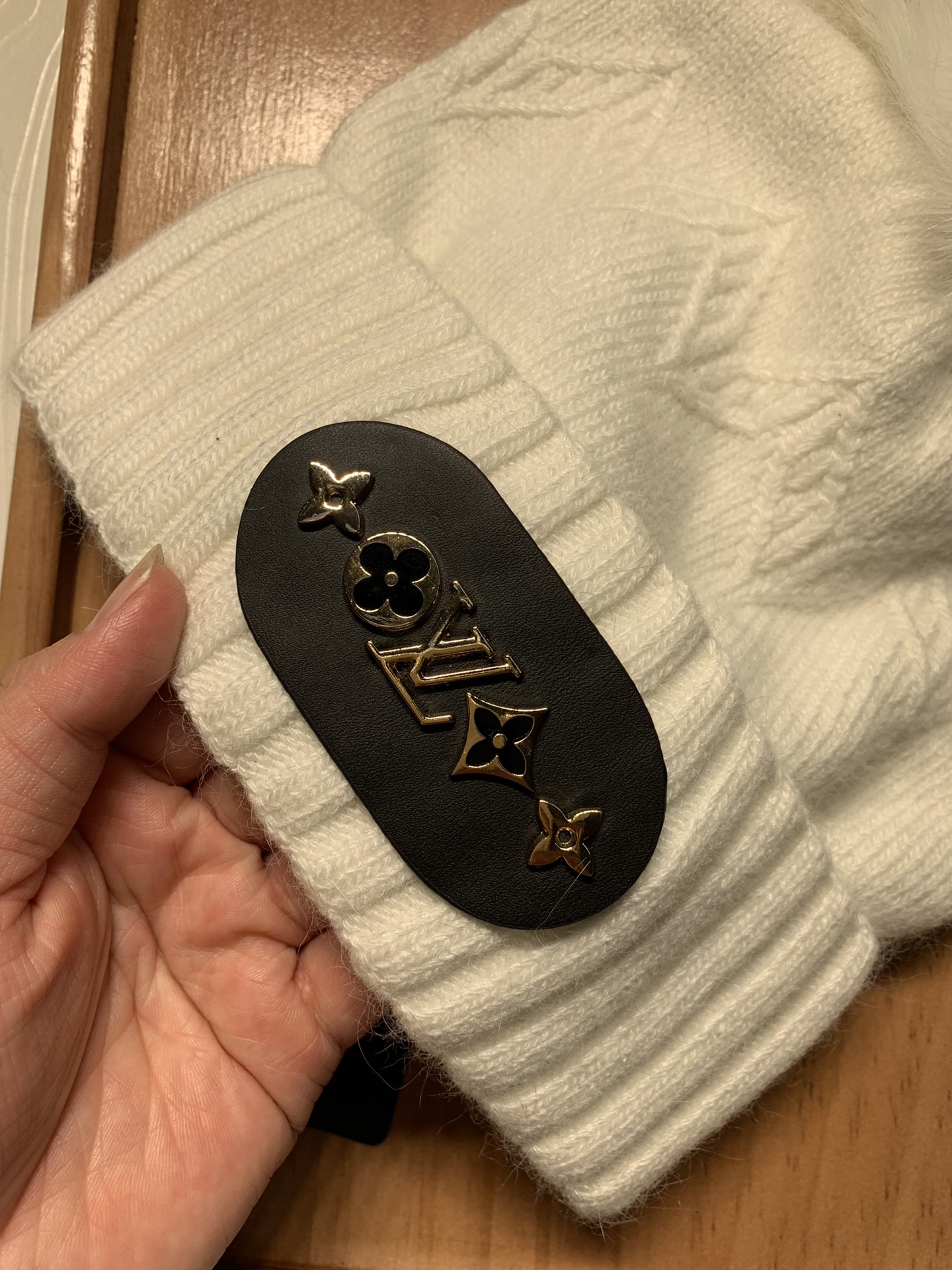 🌹。L家。 【羊毛单帽-带狐狸毛球】客供小羊毛！珍贵典藏的灵魂帽子！客供色纱.每个颜色都非常好看！经典！