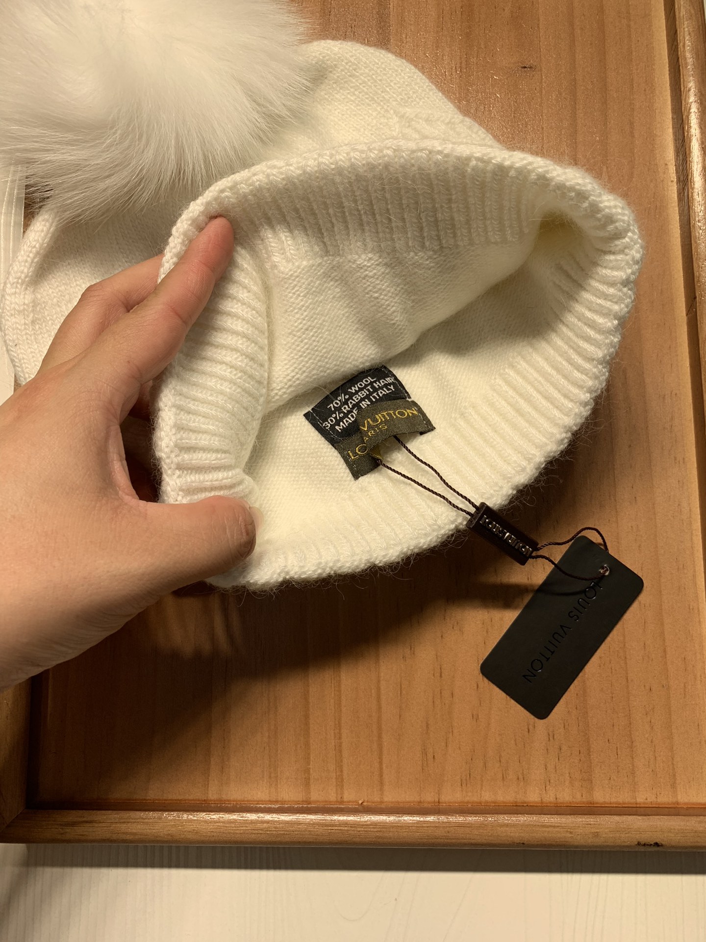 🌹。L家。 【羊毛单帽-带狐狸毛球】客供小羊毛！珍贵典藏的灵魂帽子！客供色纱.每个颜色都非常好看！经典！