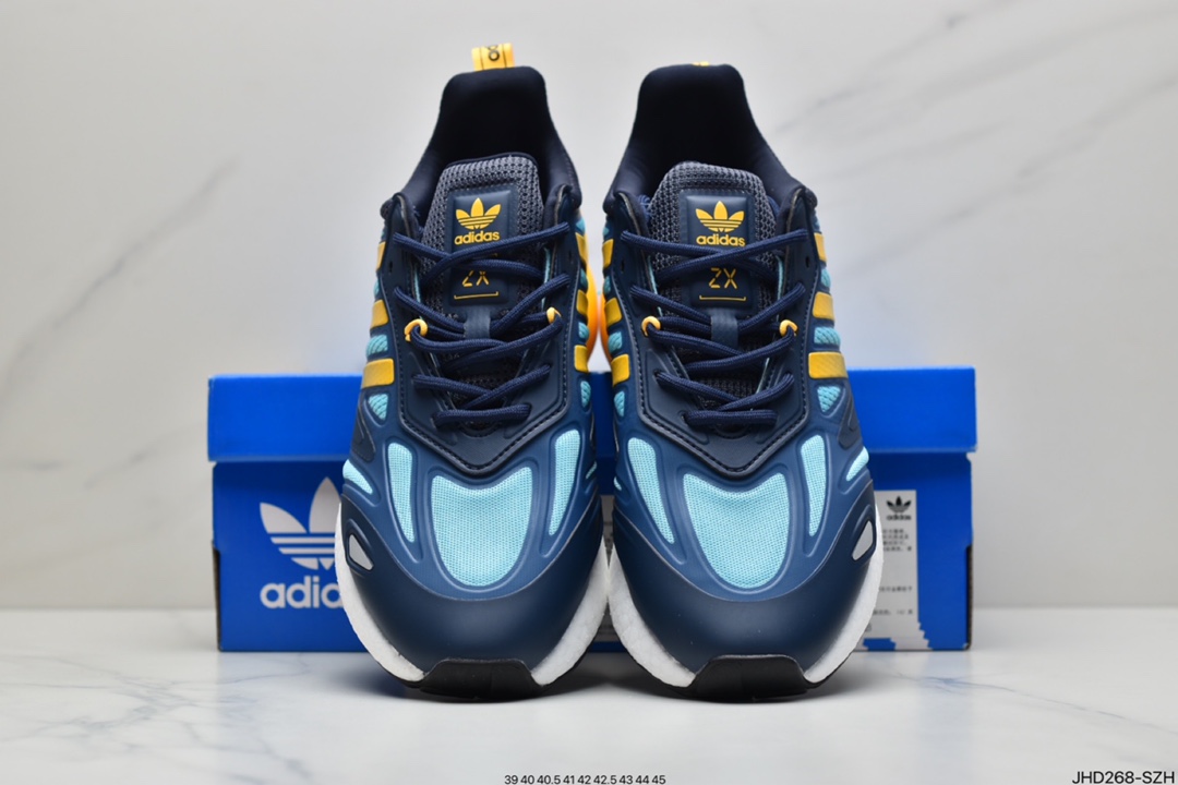 190 阿迪达斯AD Originals ZX 2K Boost 2.0采用科技风设计GZ9087