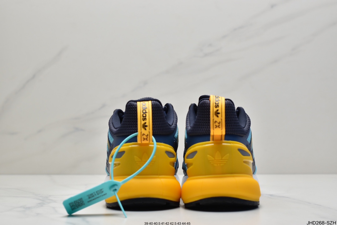 190 阿迪达斯AD Originals ZX 2K Boost 2.0采用科技风设计GZ9087